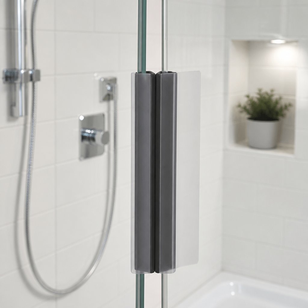 MAG002B - Magnetic Shower Screen Seal - Black - Lengths of 2000mm and 2600mm
