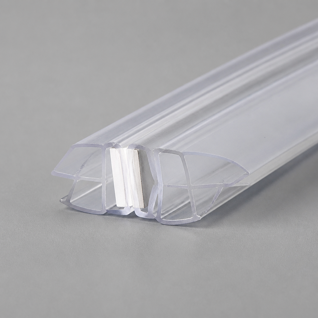 MAG003B - Magnetic Shower Screen Seal - Black - Lengths of 2000mm and 2600mm