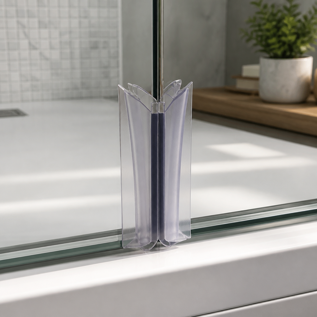MAG012B - Magnetic Shower Screen Seal - Black - Lengths of 2000mm and 2600mm
