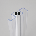 Clear seal pair standing upright, twin black magnet blocks at the peak