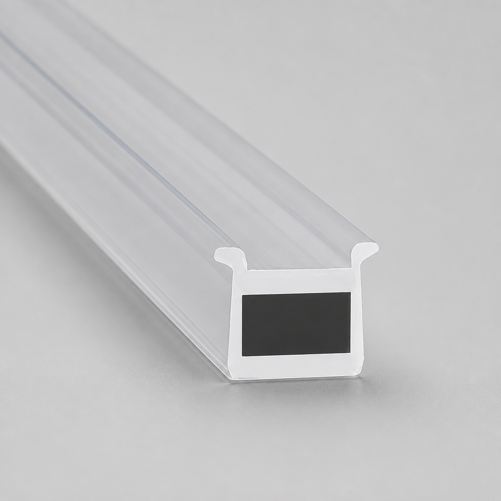 MAG030 - Magnetic Shower Screen Seal - Channel Seals - 1 Pair - Length of 2000mm