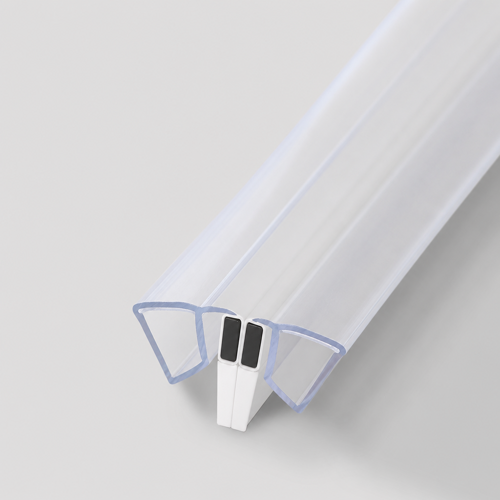 MAG036 - Magnetic Shower Screen Seal - Channel Seals - 1 Pair - Length of 2000mm