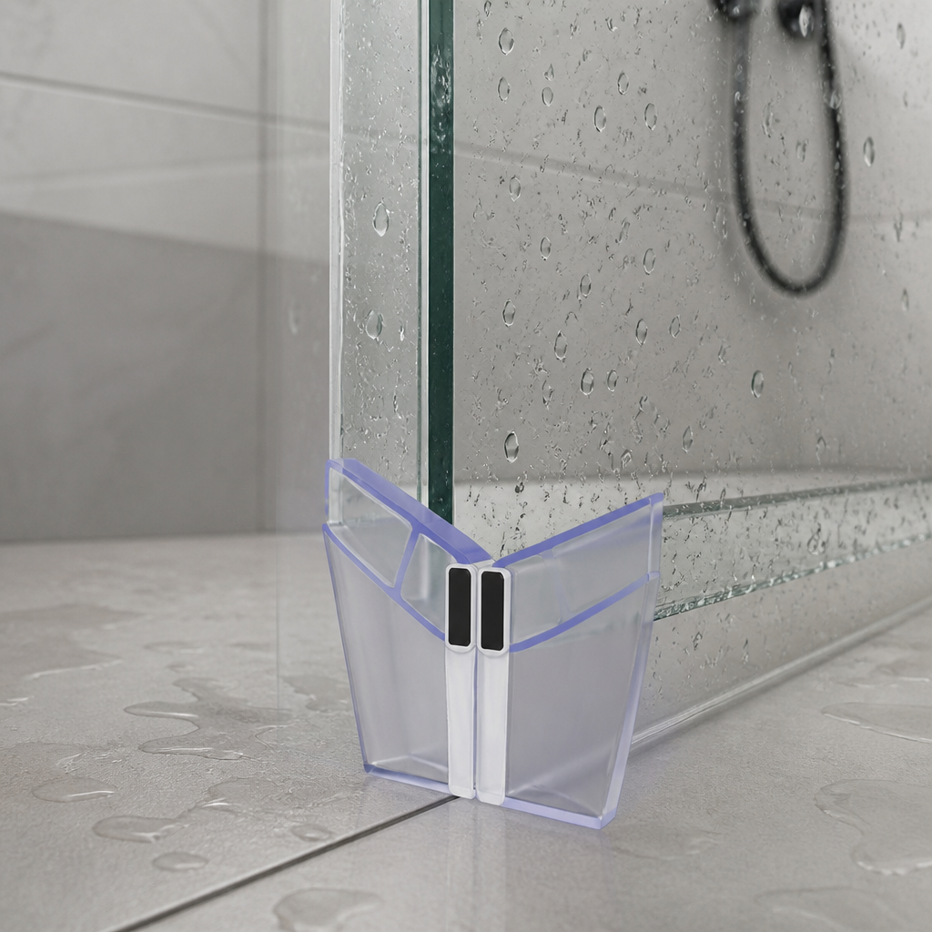 MAG045 - Magnetic Shower Screen Seal - Fits 8mm Glass - 1 Pair - Lengths of 2000mm or 2600mm