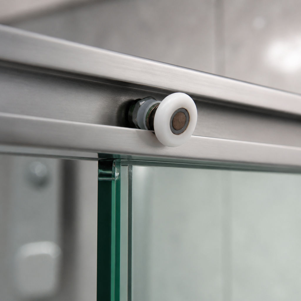 ROLL002 - Shower Door Roller - 19mm - 21mm - 23mm - 25mm - 27mm