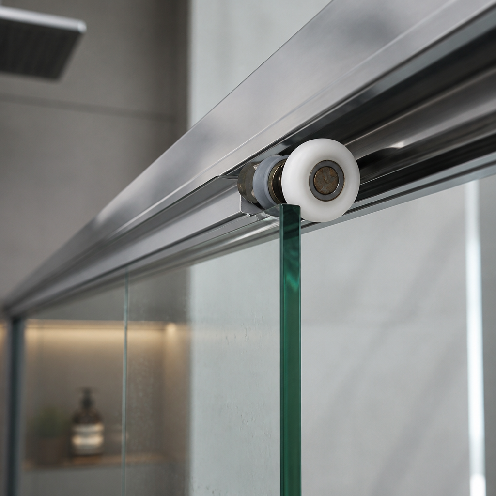 ROLL002 - Shower Door Roller - 19mm - 21mm - 23mm - 25mm - 27mm