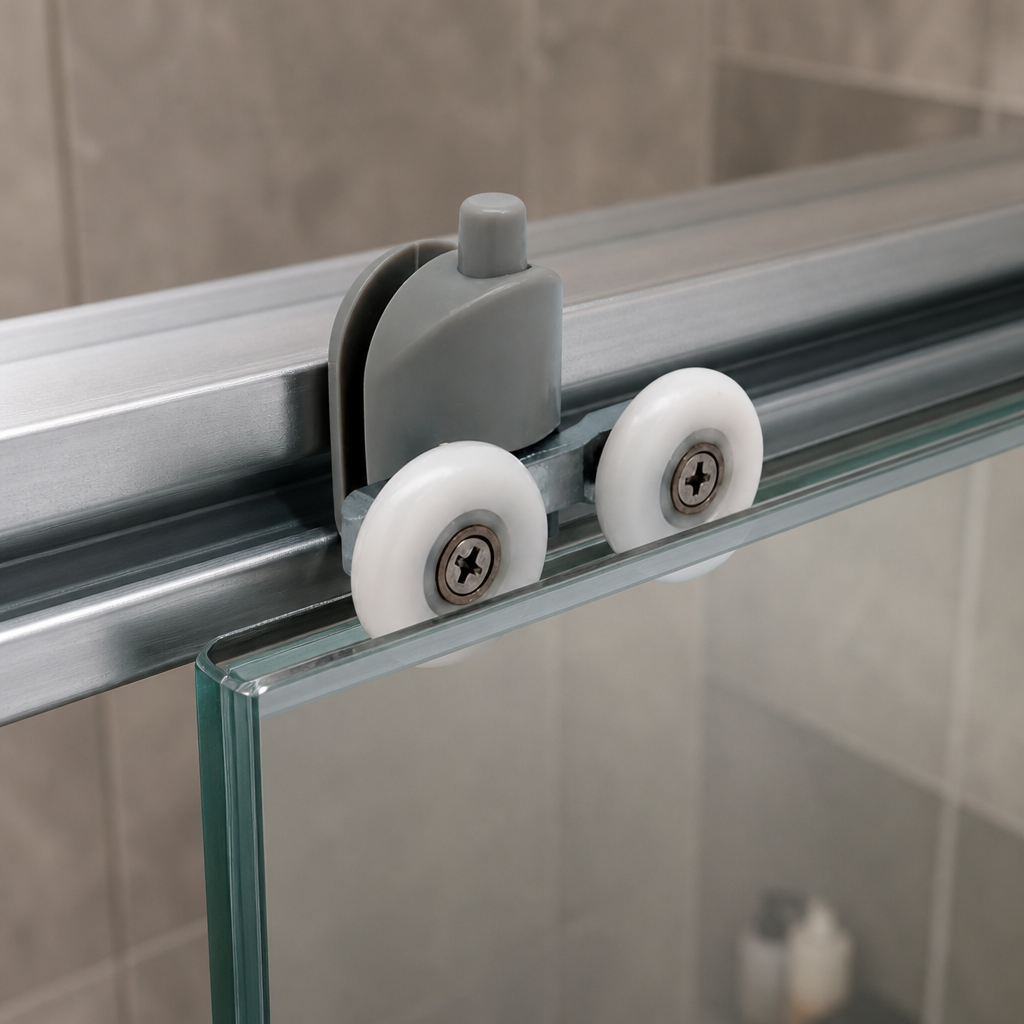 ROLL007L - Lower Shower Door Roller - 20mm - 23mm - 25mm
