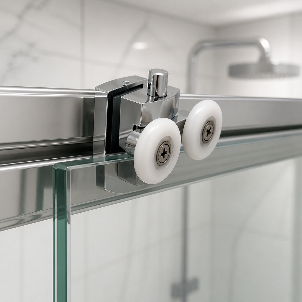 ROLL009L - Lower Shower Door Roller - 20mm - 23mm - 25mm