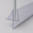 Shower Screen Seal - Fits 4-6mm Glass - Gaps 7-12mm - Black — view 2