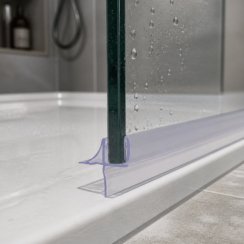 Shower Screen Seal - Fits 4-6mm Glass - Fits 7mm to 12mm gaps