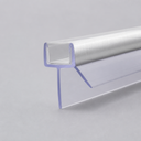Studio shot of the seal's T-shaped fin profile with a chrome strip along the top edge