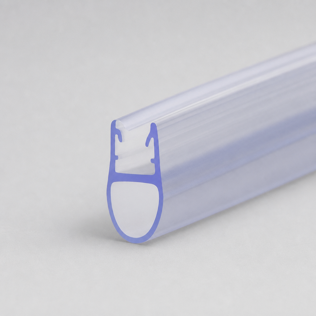 SEAL009 - Shower Screen Seal - Fits 8-10mm Glass - Fits 3mm to 7mm gaps