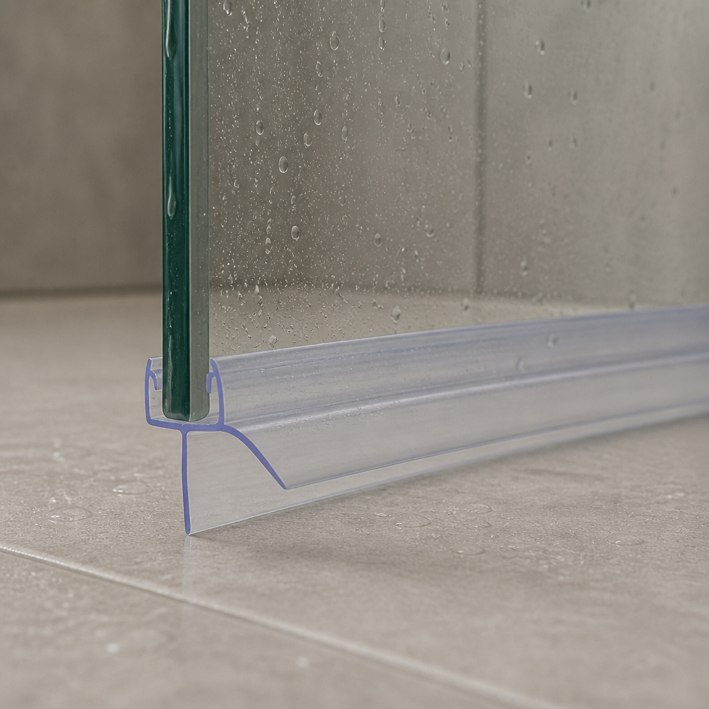 SEAL015 - Shower Screen Seal - Fits 4-6mm Glass - Gaps up to 12mm