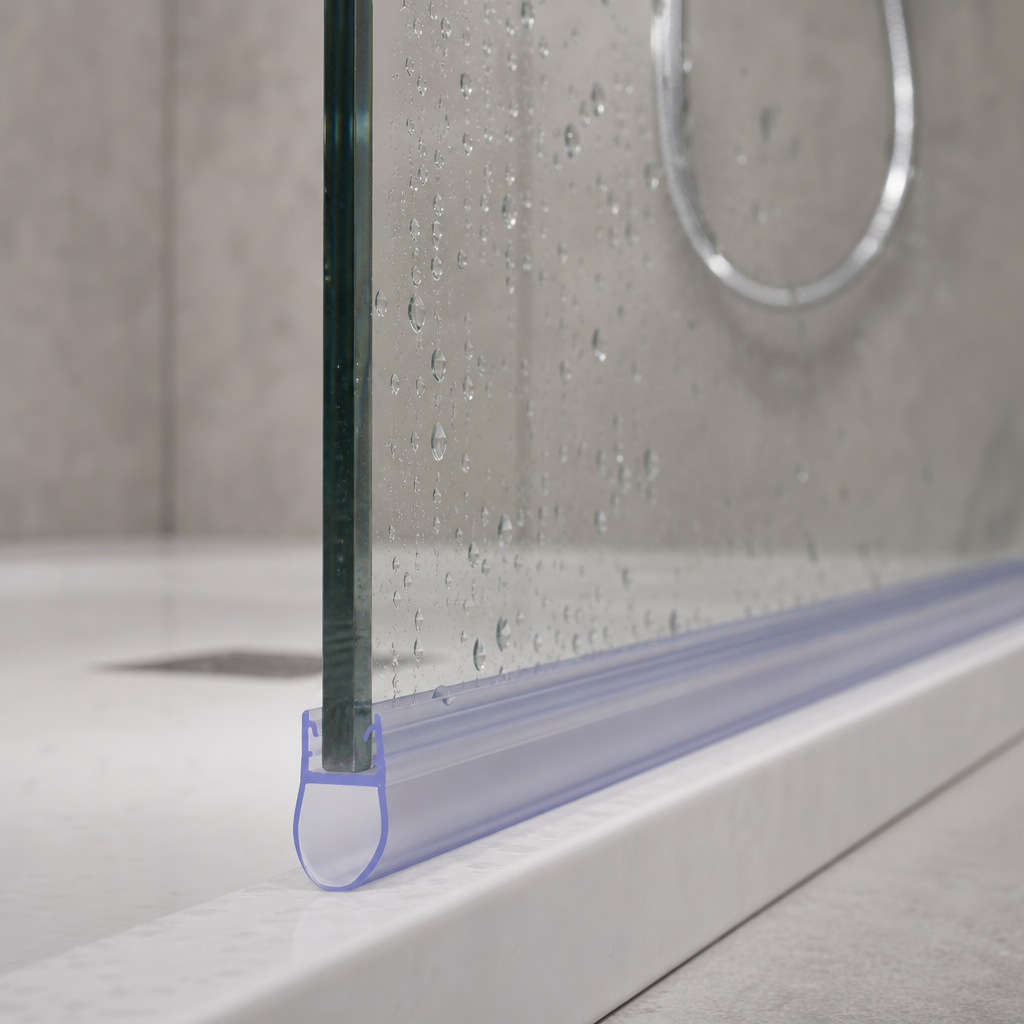 SEAL023 - Shower Screen Seal - Fits 8-10mm Glass - Lengths of 800mm, 900mm, 1400mm, 2000mm and 2600mm