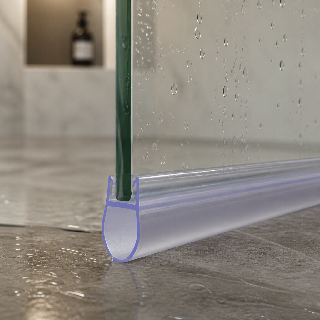SEAL023 - Shower Screen Seal - Fits 8-10mm Glass - Lengths of 800mm, 900mm, 1400mm, 2000mm and 2600mm