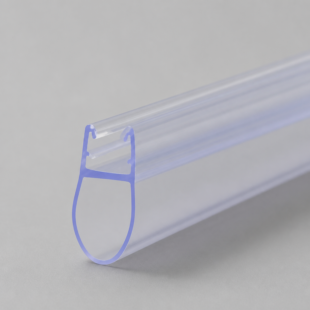 SEAL023 - Shower Screen Seal - Fits 8-10mm Glass - Lengths of 800mm, 900mm, 1400mm, 2000mm and 2600mm