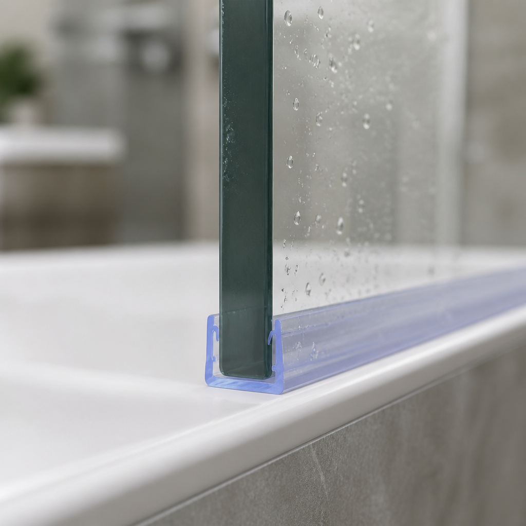 SEAL026 - Shower Screen Seal - Fits 10-12mm Glass - Lengths of 800mm, 900mm, 1400mm, 2000mm and 2600mm