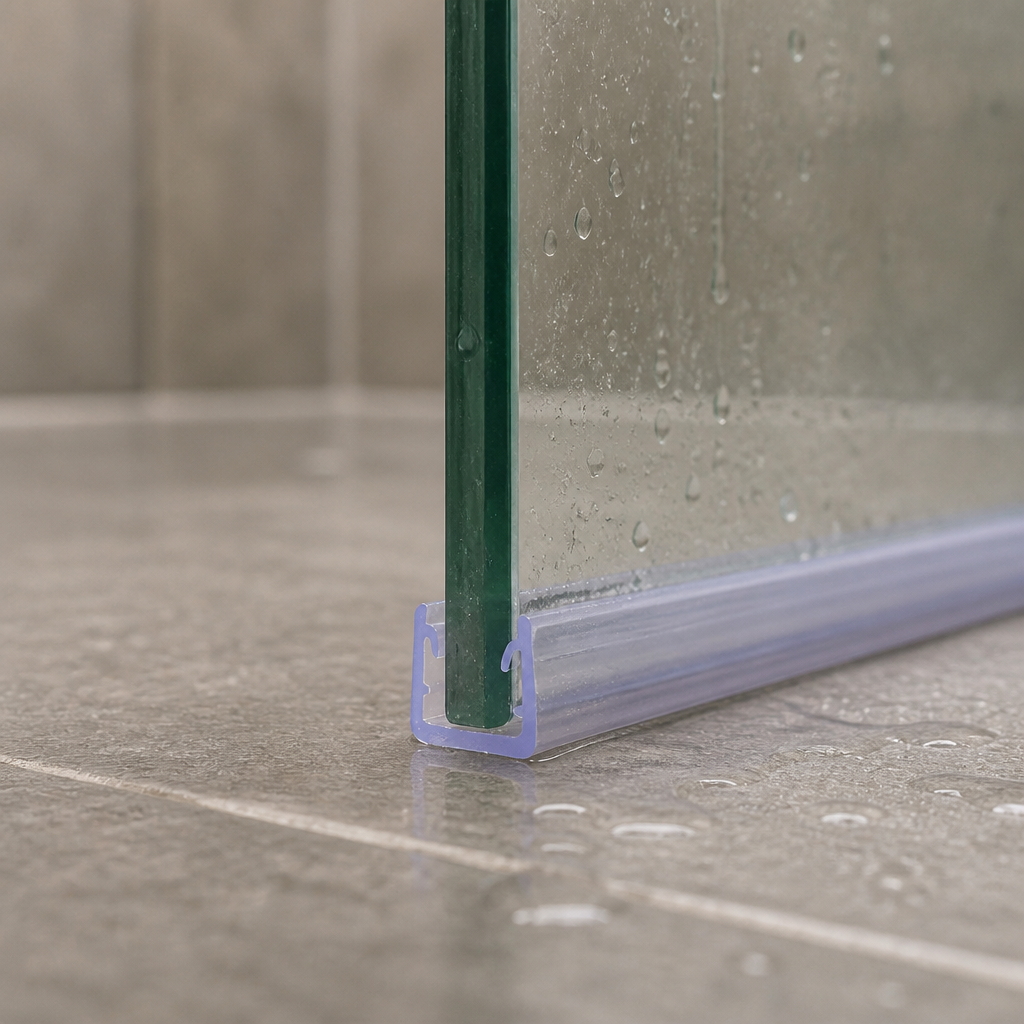 SEAL026 - Shower Screen Seal - Fits 10-12mm Glass - Lengths of 800mm, 900mm, 1400mm, 2000mm and 2600mm