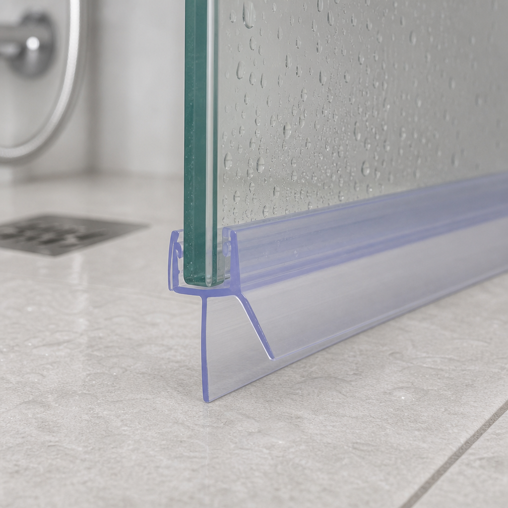 Shower Screen Seal - Fits 8-10mm Glass - Fits 18mm to 23mm gaps