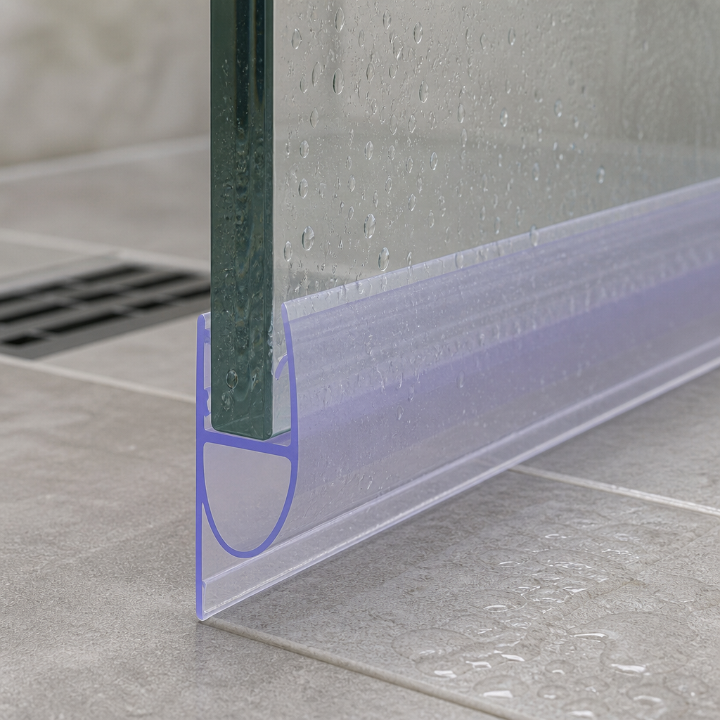 SEAL048 - Shower Screen Seal - Fits 8-10mm Glass - Fits 5mm to 15mm gaps