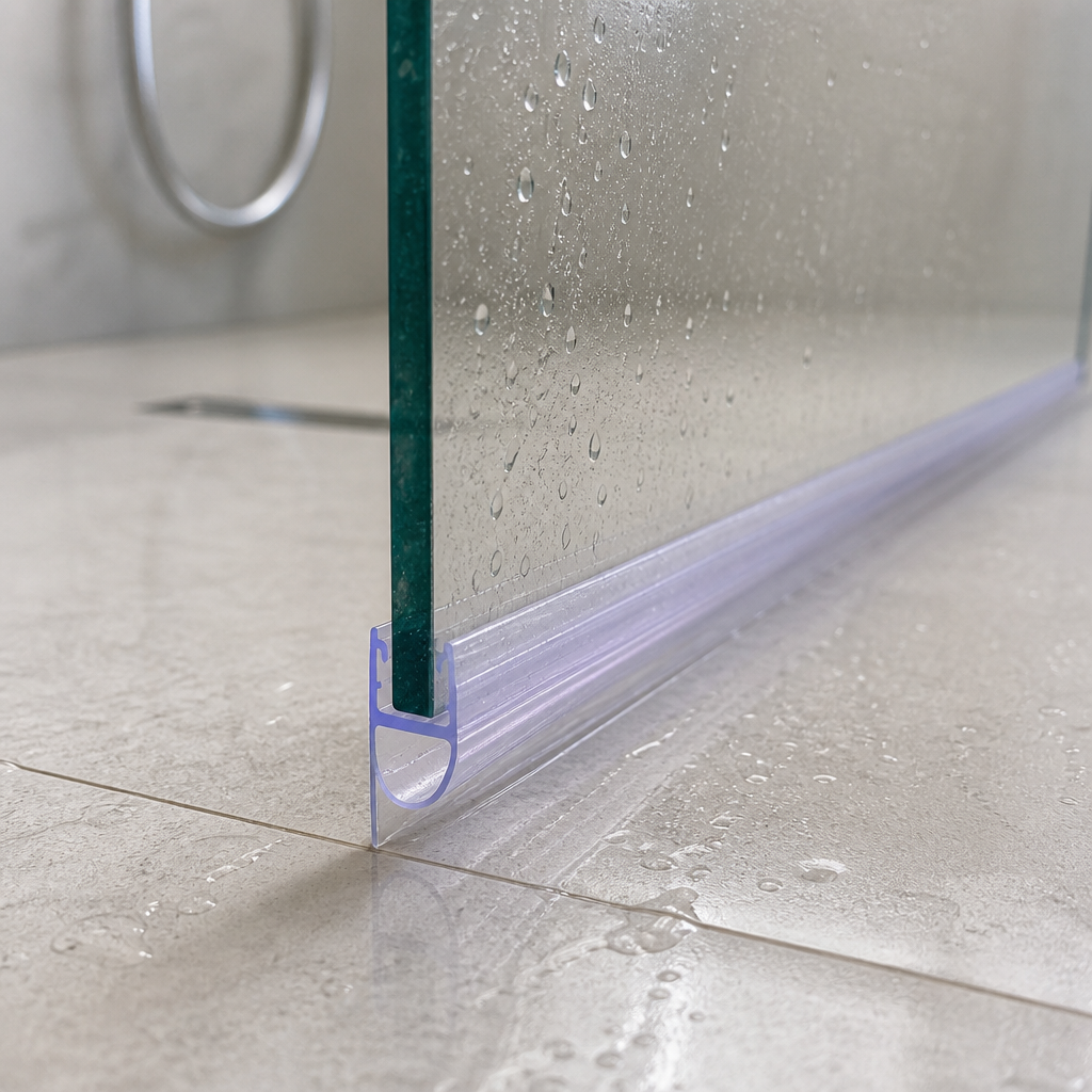 SEAL048 - Shower Screen Seal - Fits 8-10mm Glass - Fits 5mm to 15mm gaps