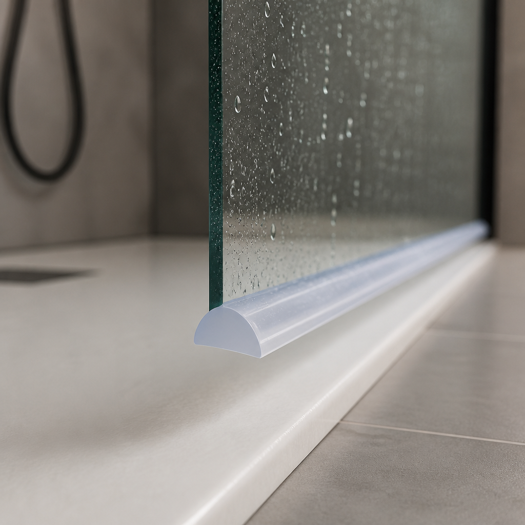 Wet Room Seal - SEAL055C - Clear - Lengths of 800mm, 900mm, 1400mm or 2000mm