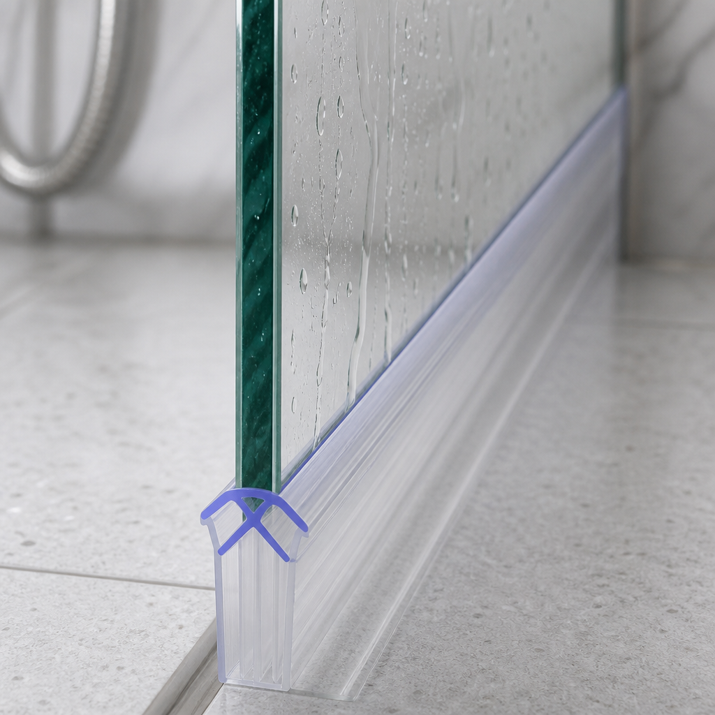 SEAL061 - Shower Screen Seal - Fits 4-6mm Glass - 90 Degree Join