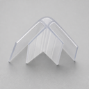 Shower Screen Seal - Fits 4-6mm Glass - 90 Degree Join — view 2