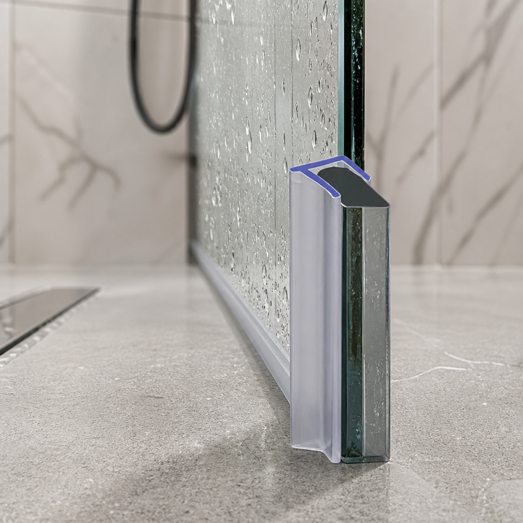 SEAL063 - Shower Screen Seal - Fits 4-6mm Glass - 90 Degree Join