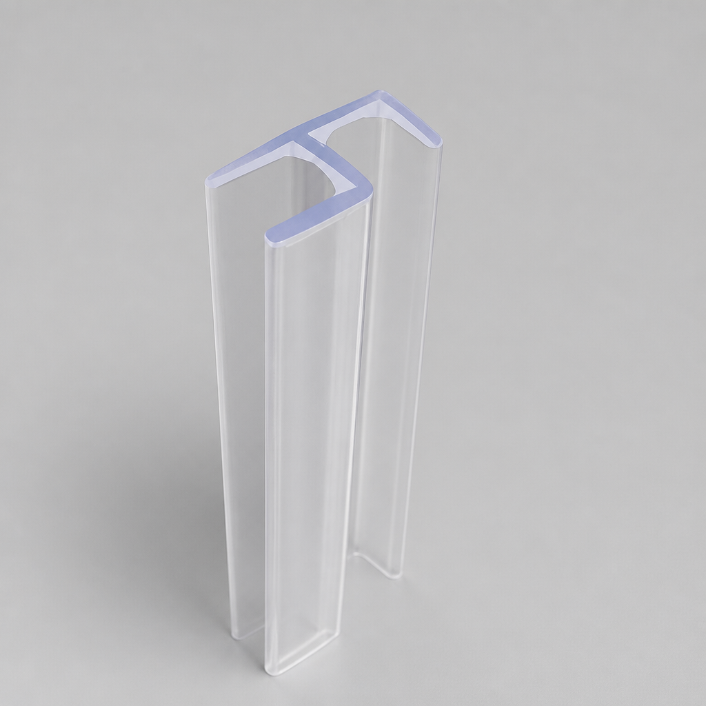 SEAL063 - Shower Screen Seal - Fits 4-6mm Glass - 90 Degree Join