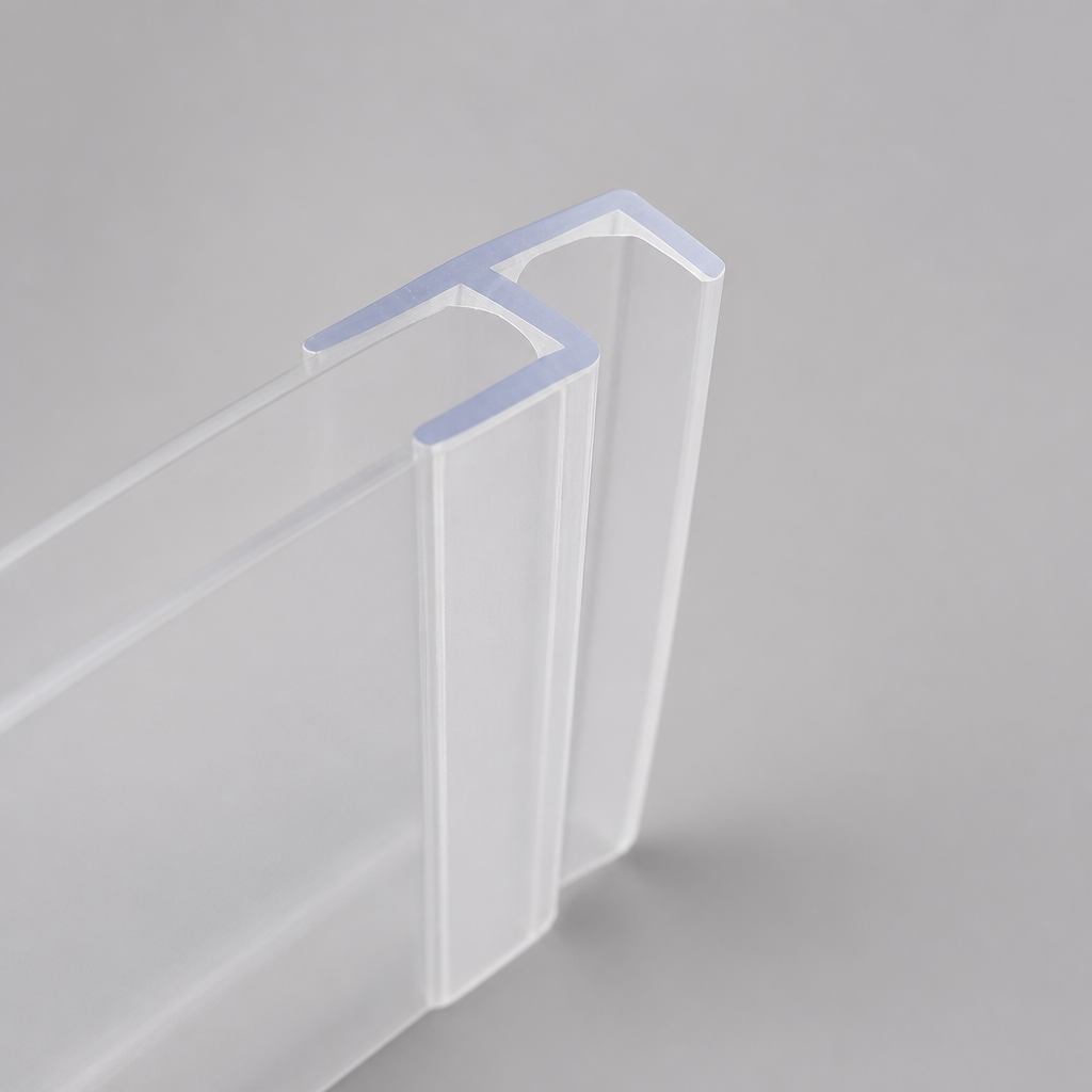 SEAL063 - Shower Screen Seal - Fits 4-6mm Glass - 90 Degree Join