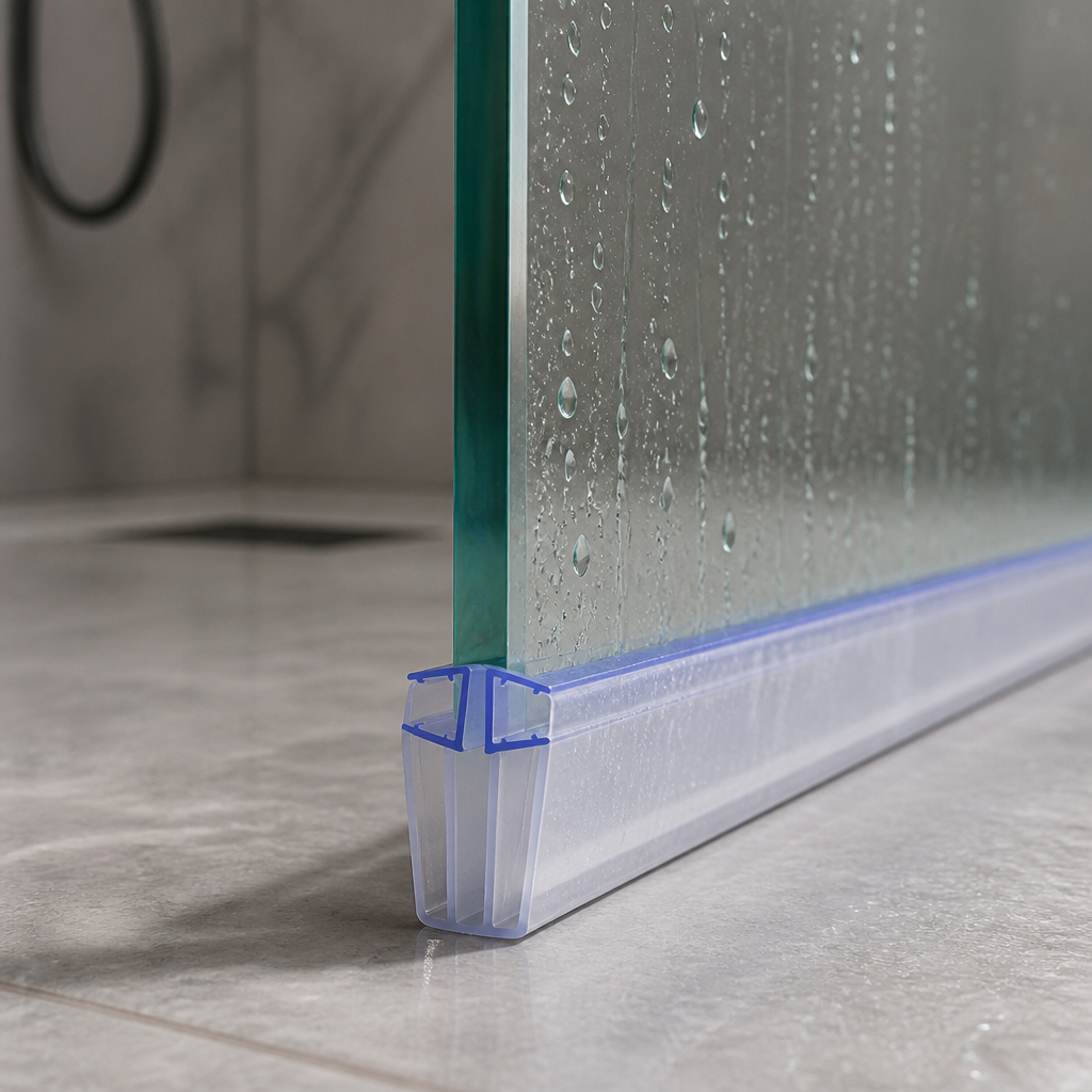 SEAL067 - Shower Screen Seal - Vertical Glass Joint - For 10-12mm Glass