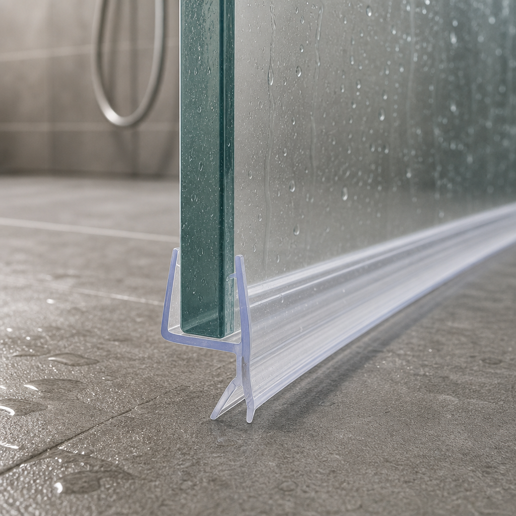 SEAL068 - Shower Screen Seal - Fits 4-6mm Glass - Fits 6mm to 11mm gaps
