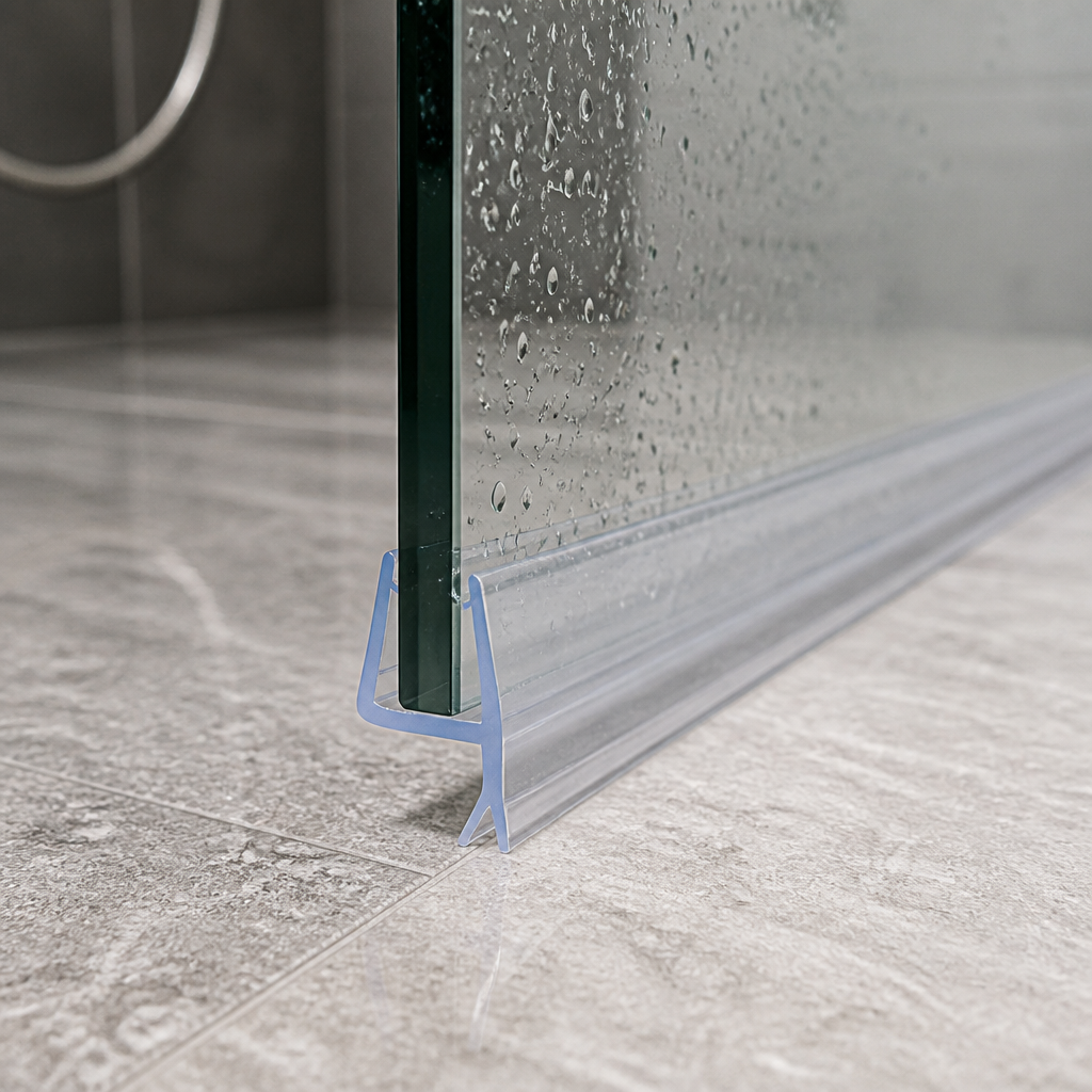 Shower Screen Seal - Fits 8-10mm Glass - Fits 6mm to 11mm gaps