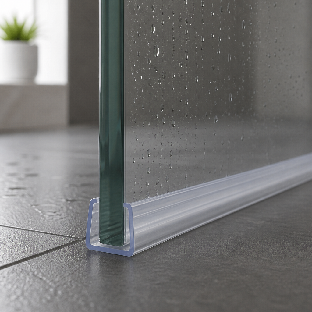 SEAL073 - Shower Screen Seal - Fits 8-10mm Glass - Lengths of 800mm, 900mm, 1400mm and 2000mm