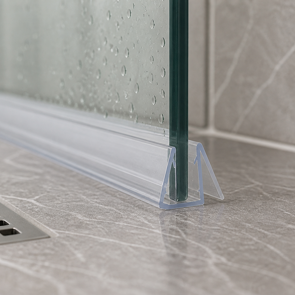 SEAL074 - Shower Screen Seal - Fits 4-6mm Glass - Lengths of 800mm, 900mm, 1400mm and 2000mm