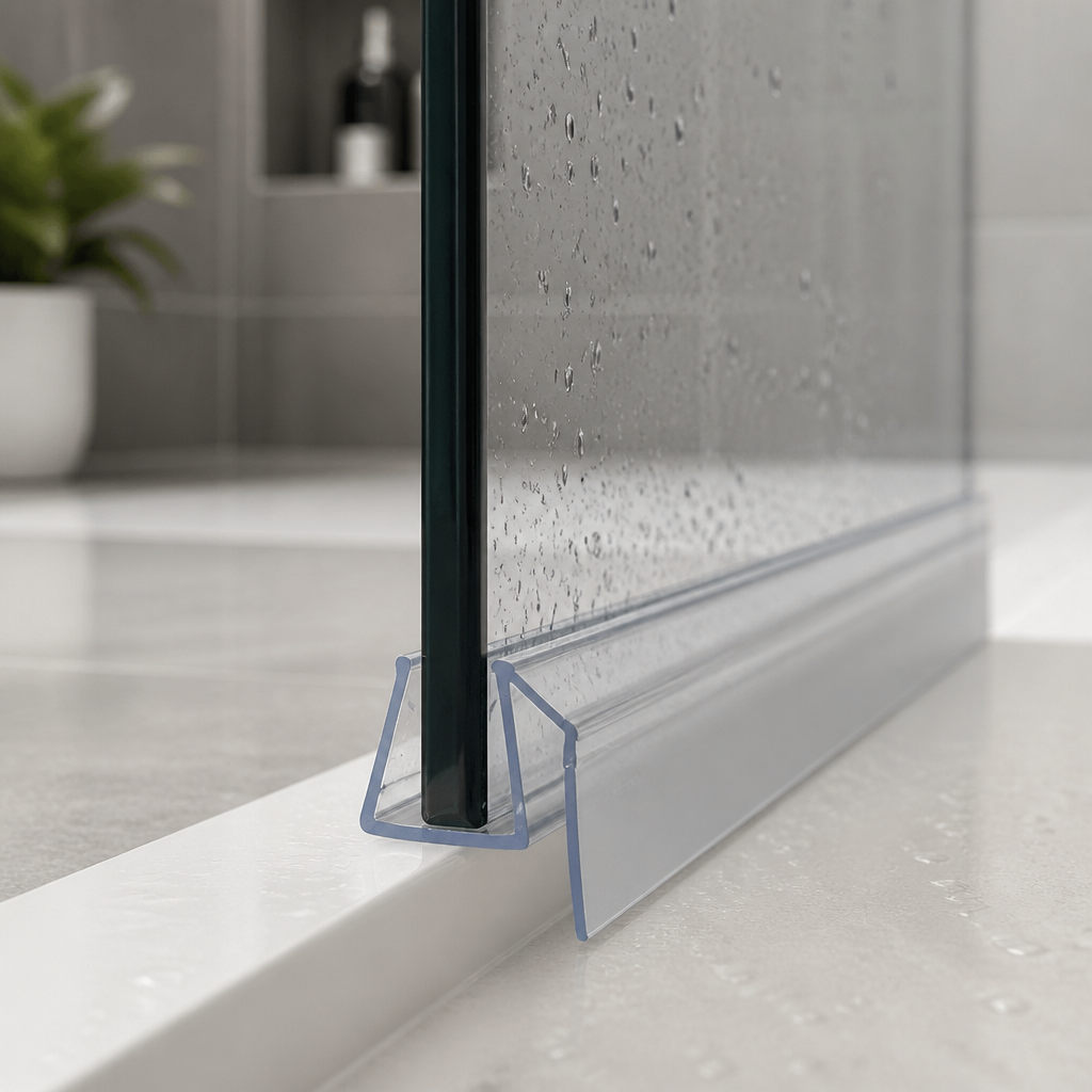 SEAL077 - Shower Screen Seal - Fits 8-10mm Glass - Fits 2mm to 6mm gaps