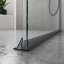 Shower Screen Seal - Fits 8-10mm Glass - Gaps 7-12mm - Black — view 3