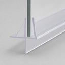 Shower Screen Seal - Fits 8-10mm Glass - Gaps 7-12mm - Black — view 2