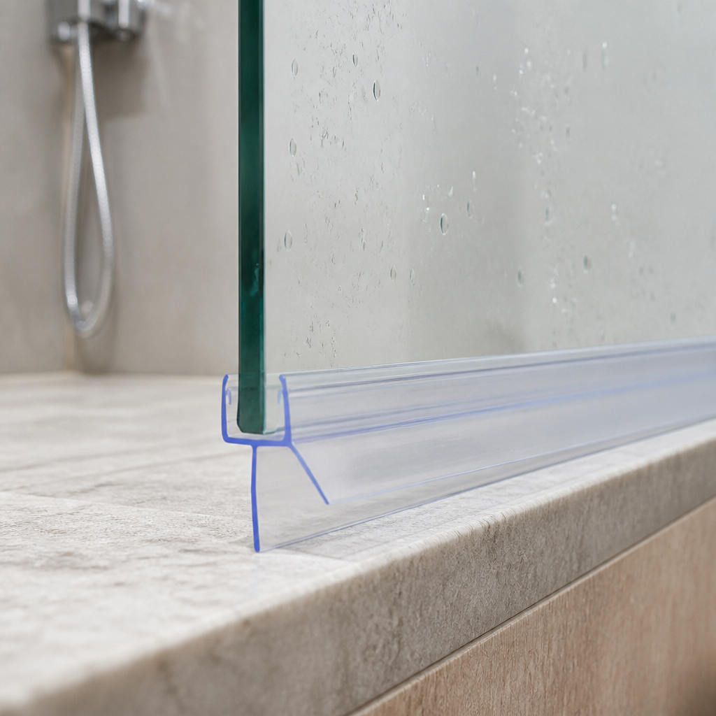 SEAL081 - Shower Screen Seal - Fits 8-10mm Glass - Fits 25mm to 30mm gaps