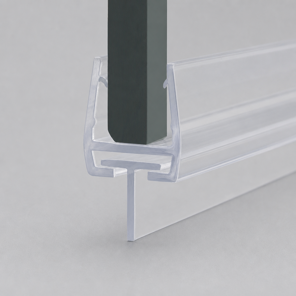 SEAL083T - Shower Screen Seal - Fits 4-6mm Glass - T Depths of 6mm, 13mm, 17mm, 22mm and 27mm