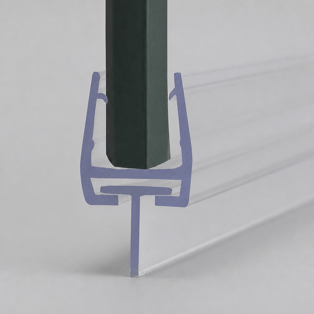 SEAL084T - Shower Screen Seal - Fits 8mm Glass - T Depths of 6mm, 13mm, 17mm, 22mm and 27mm