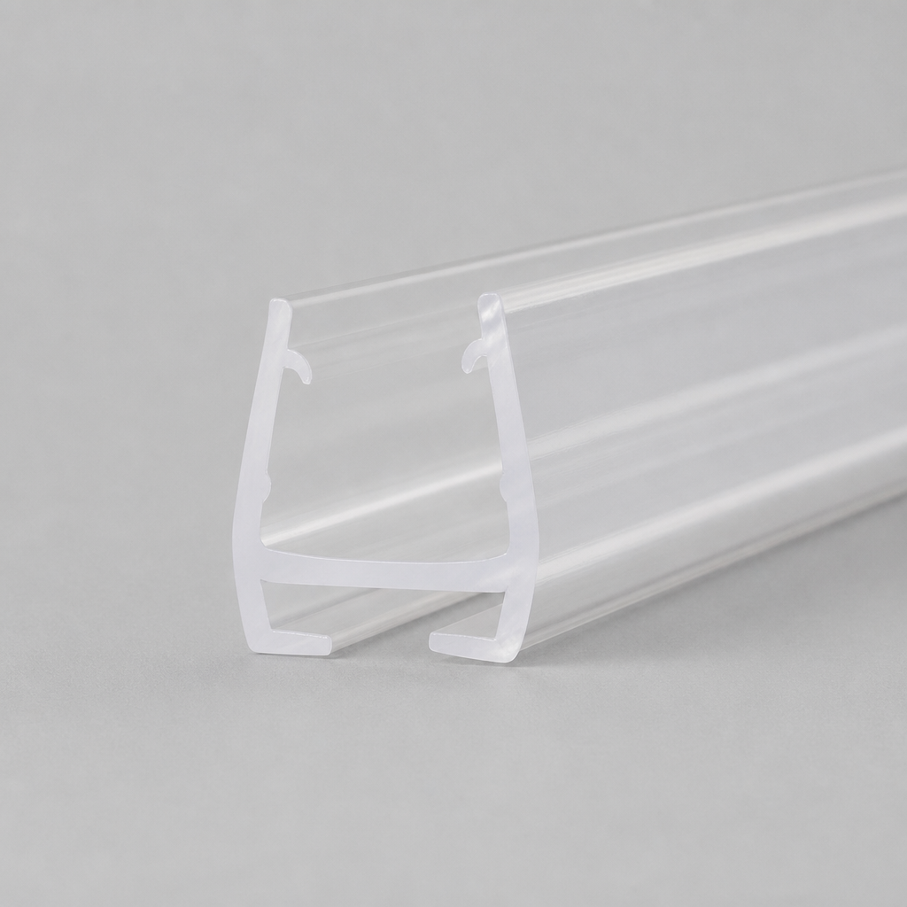 SEAL084 - Shower Screen Seal - Fits 8mm Glass - Lengths of 800mm, 900mm, 1400mm and 2000mm