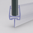 Shower Screen Seal - Fits 10mm Glass - T Depths of 6mm, 13mm, 17mm, 22mm and 27mm — view 2