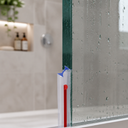 Shower Screen Seal - Fits 10mm Glass - Self Adhesive I Join Seal