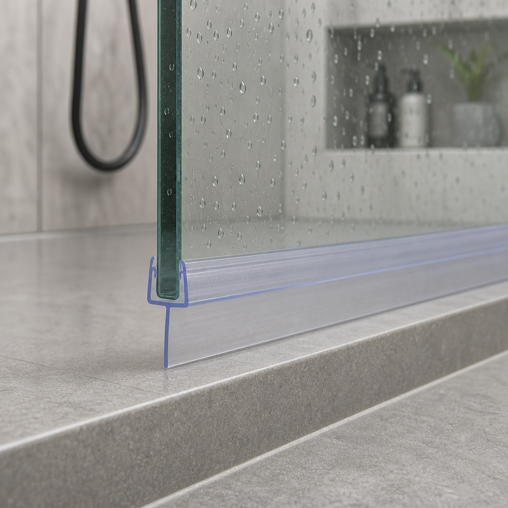SEAL104 - Tapered Shower Screen Seal - Length of 900mm