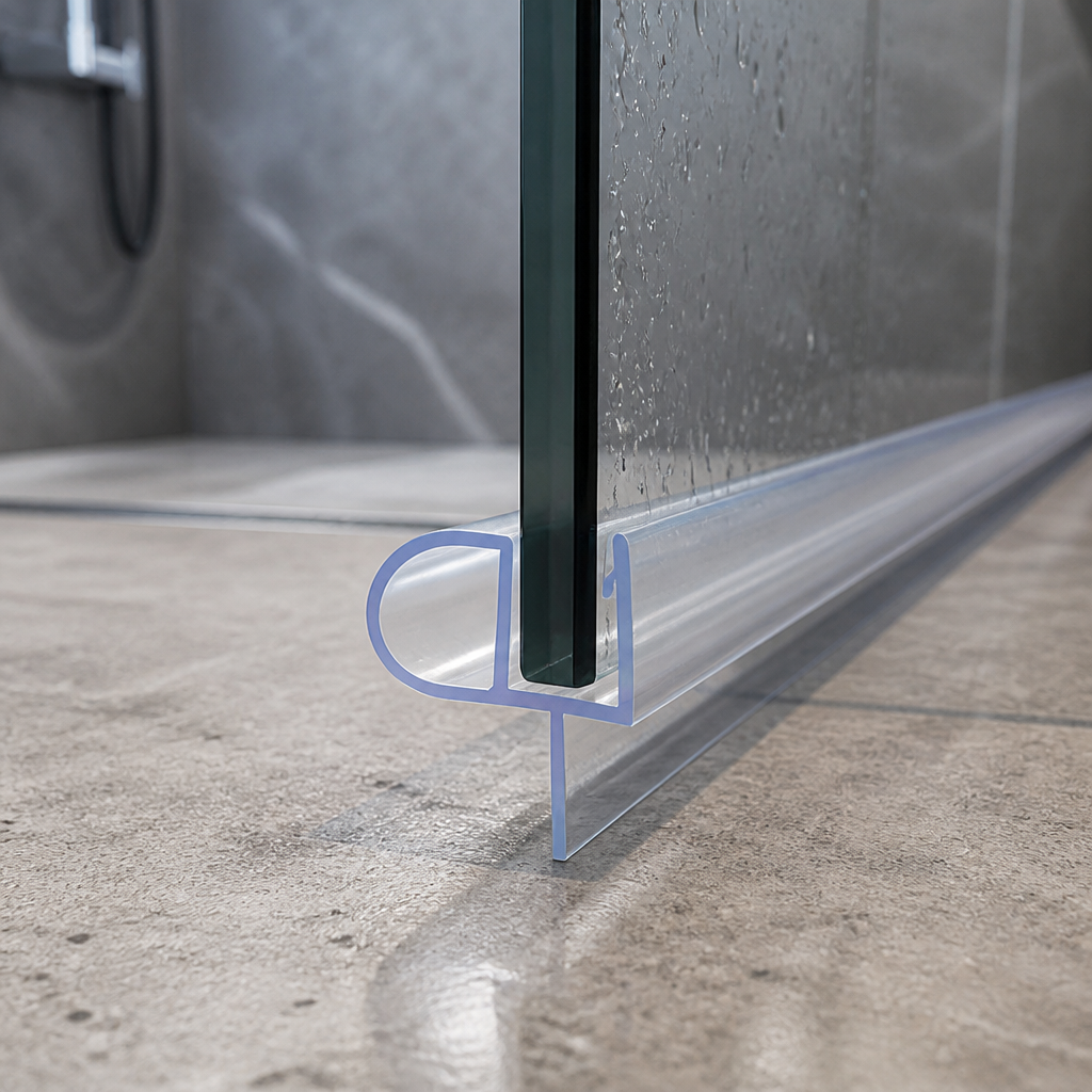 SEAL112 - Shower Screen Seal - Fits 4-6mm Glass - Fits 4mm to 9mm gaps
