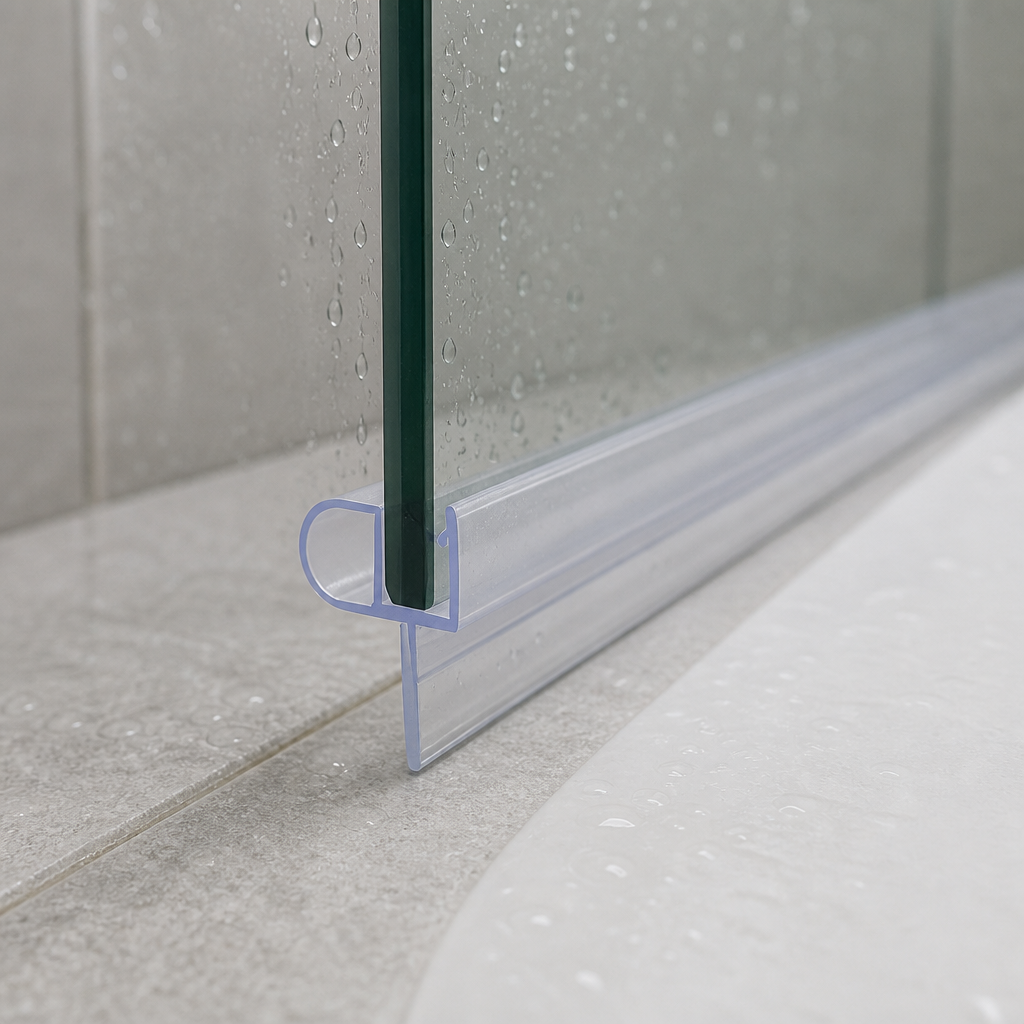 SEAL113 - Shower Screen Seal - Fits 8-10mm Glass - Fits 4mm to 9mm gaps