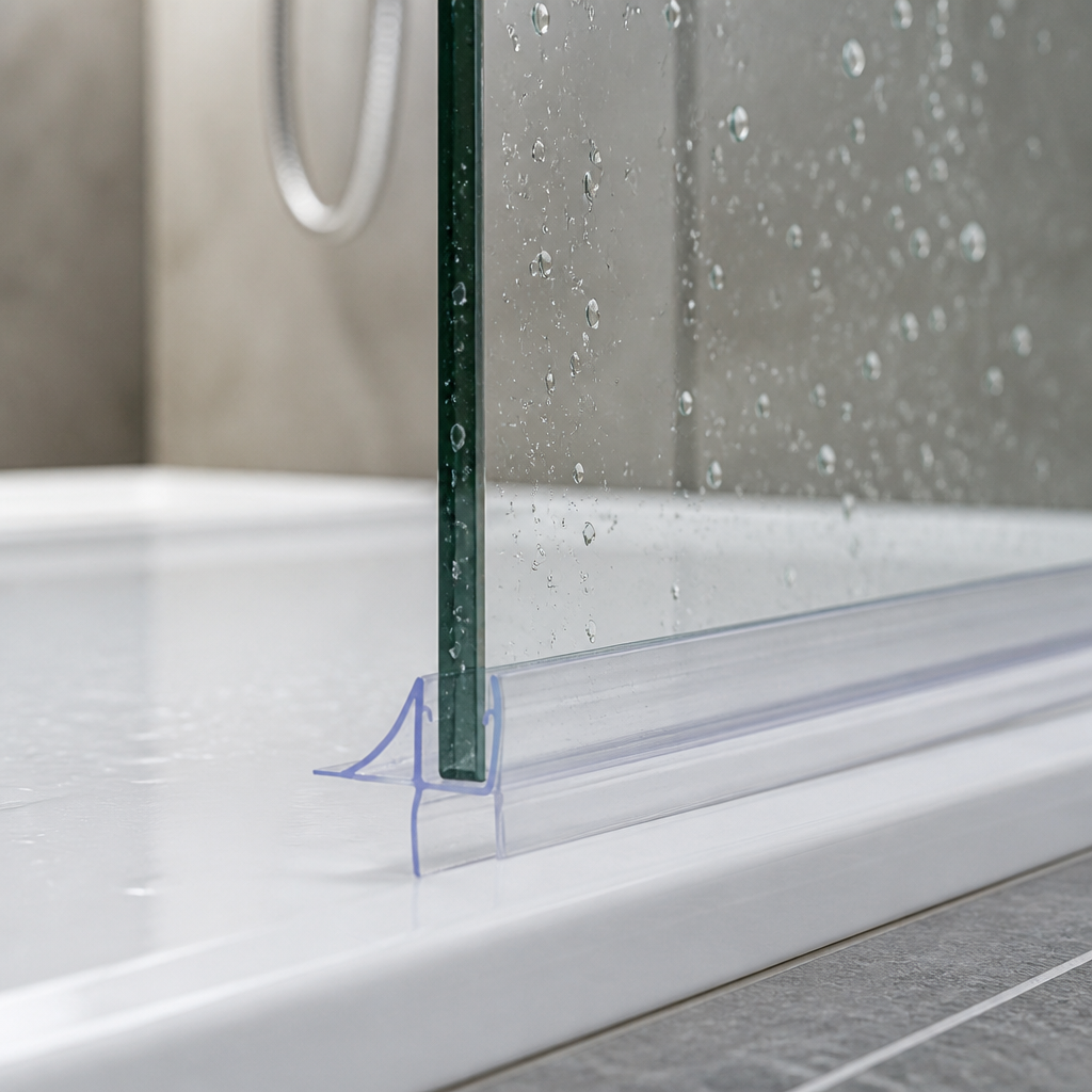 SEAL114 - Shower Screen Seal - Fits 8-10mm Glass - Fits 11mm to 16mm gaps