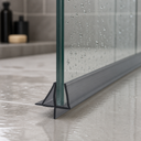 Shower Screen Seal - Fits 4-6mm Glass - Gaps 2-6mm - Black