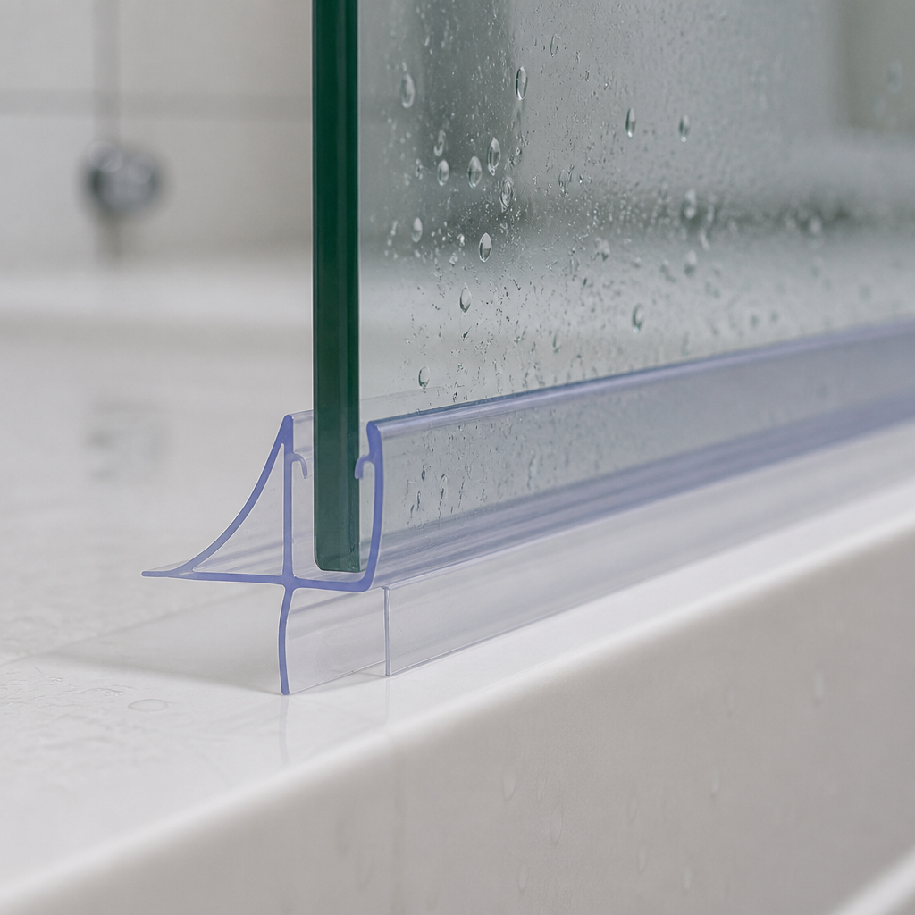 SEAL117 - Shower Screen Seal - Fits 4-6mm Glass - Fits 2mm to 6mm gaps